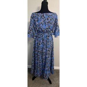 Episode faux wrap floral dress size sm